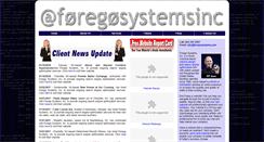 Desktop Screenshot of foregosystems.com